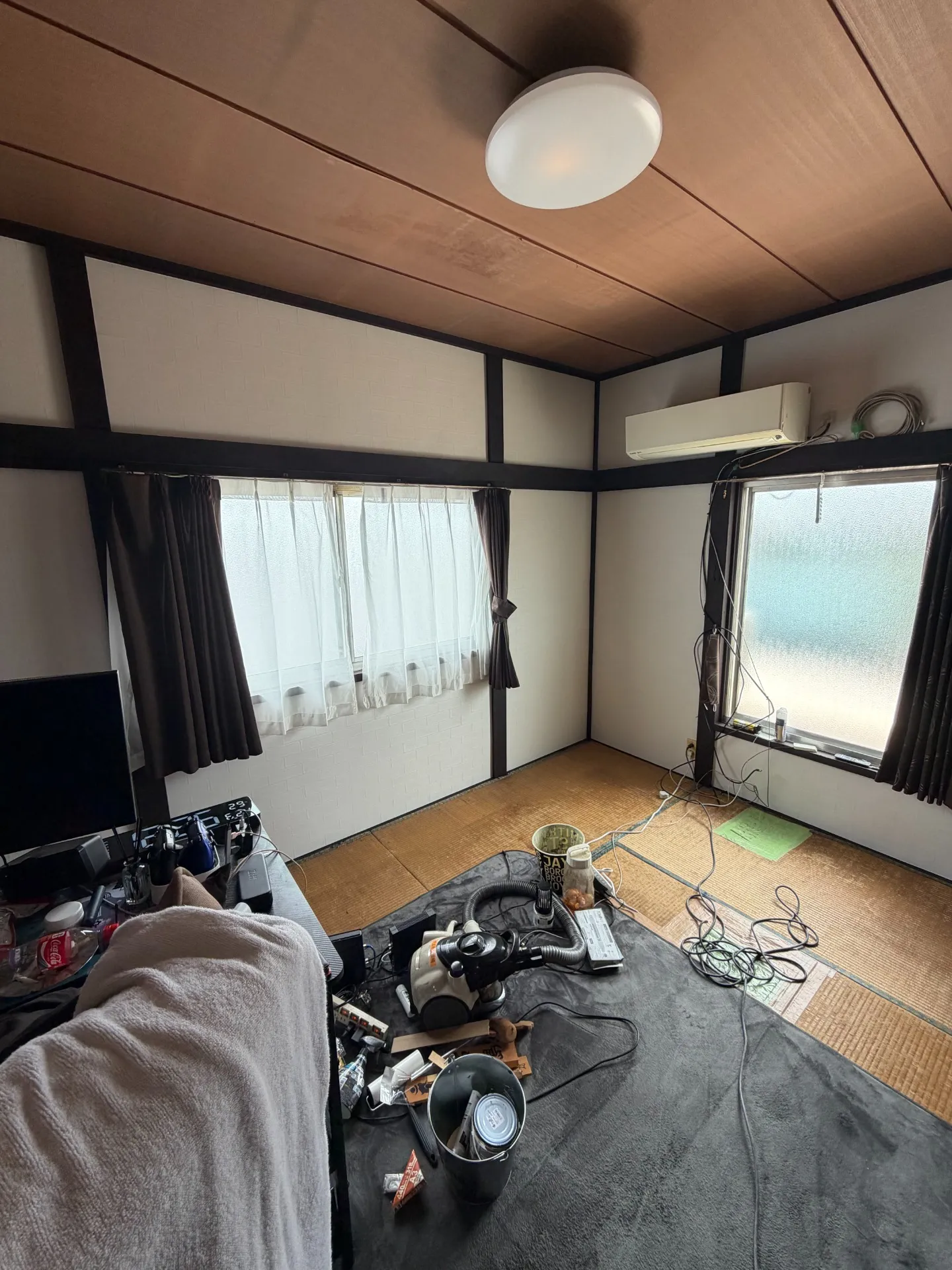 和室壁工事