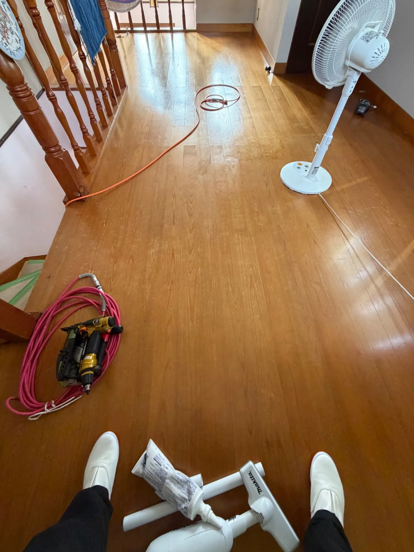 床工事